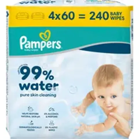 Pampers Feuchttücher 99% water – Bild 2