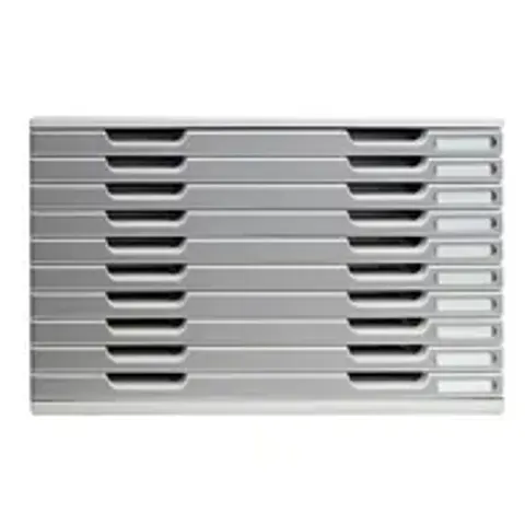 EXACOMPTA Schubladenbox MODULO A3, 10 Schübe, steingrau – Bild 2
