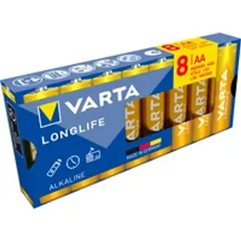 Longlife AA 8er Karton Batterien – Bild 2