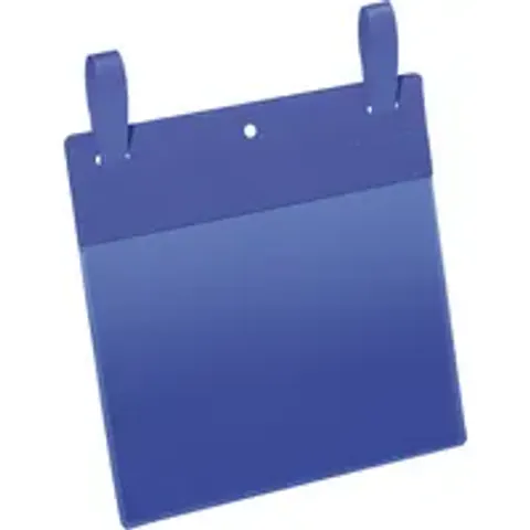 DURABLE Gitterboxtasche mit Lasche, A5 quer, blau – Bild 2