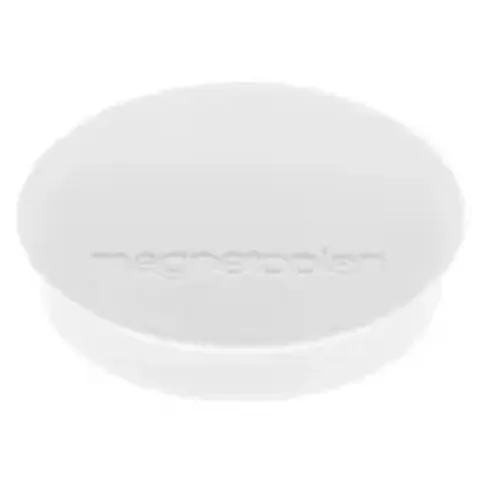 magnetoplan Discofix Rundmagnet , standard, , weiß – Bild 2