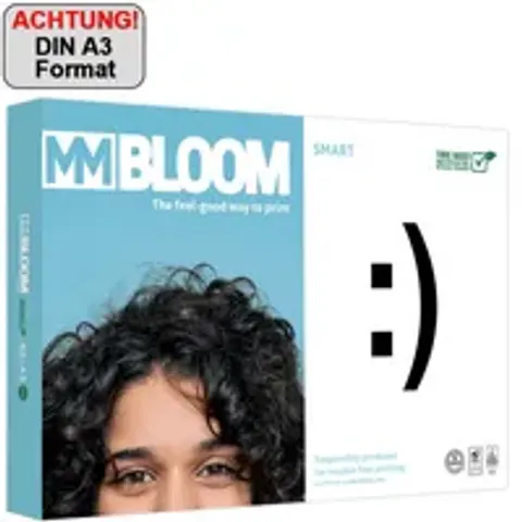 BLOOM Multifunktionspapier SMART, A3, 80 g/qm, weiß – Bild 2