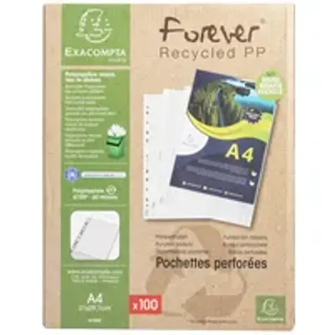 EXACOMPTA Prospekthülle Forever, DIN A4, PP, genarbt – Bild 2