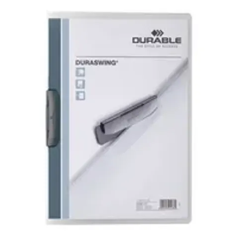DURABLE Klemmhefter DURASWING, DIN A4, transparent – Bild 2