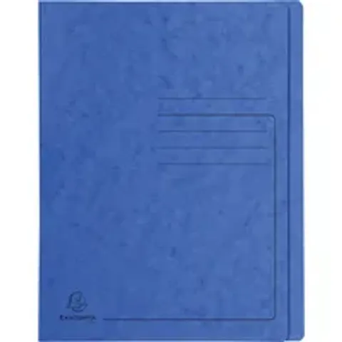 EXACOMPTA Schnellhefter, DIN A4, Karton, blau – Bild 2