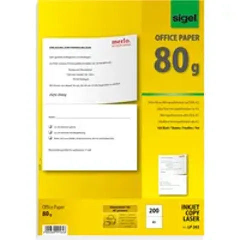 sigel Multifunktionspapier , MultiPrint, ,A4 perforiert auf A5 – Bild 2