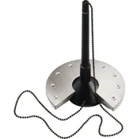 helit Kugelschreiber-Ständer , the base, , silber – Bild 3