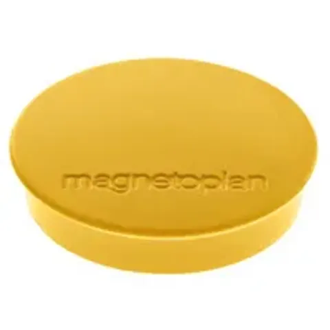 magnetoplan Discofix Rundmagnet , standard, , gelb – Bild 2