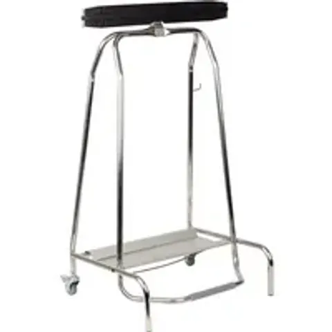 APS Müllsackständer QUICKSTEP, 120 Liter, silber – Bild 2