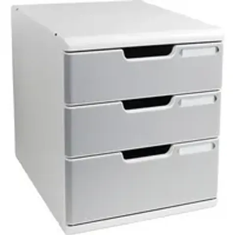 EXACOMPTA Schubladenbox MODULO A4, 3 Schübe, steingrau – Bild 2
