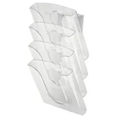 LEITZ Tisch-/Wandprospekthalter Presenter Set, glasklar – Bild 2