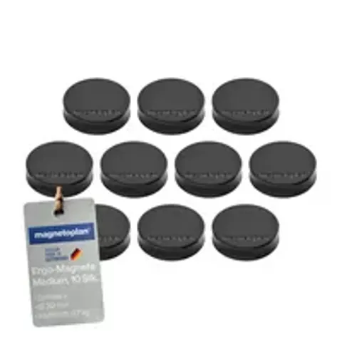 magnetoplan Ergo-Magnete , Medium, , schwarz – Bild 2