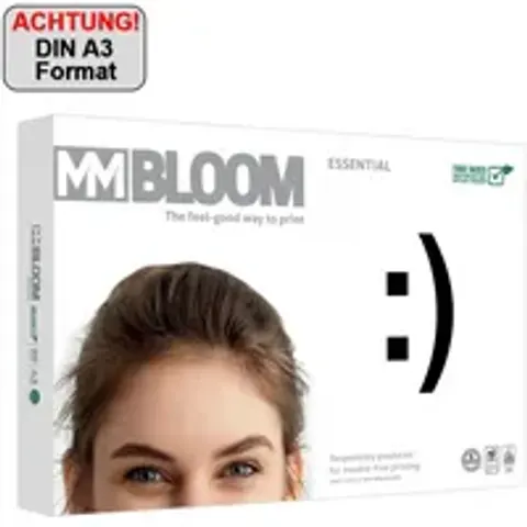 BLOOM Multifunktionspapier ESSENTIAL, A3, 80 g/qm, weiß – Bild 2