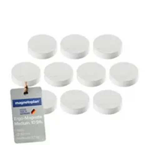 magnetoplan Ergo-Magnete , Medium, , weiss – Bild 2