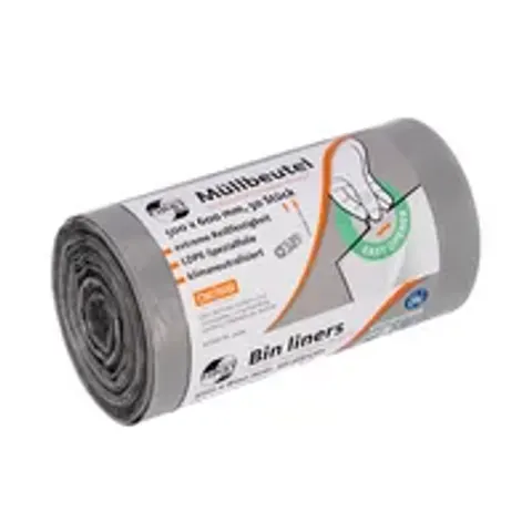 DEISS FIRST PLUS pcr® Müllbeutel 30,0 l hellgrau – Bild 2