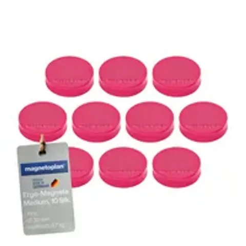 magnetoplan Ergo-Magnete , Medium, , pink – Bild 2