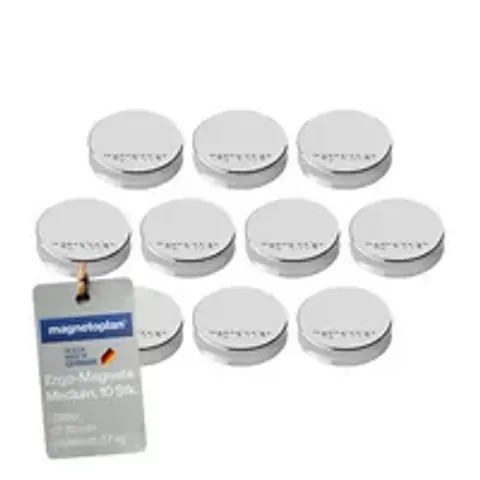 magnetoplan Ergo-Magnete , Medium, , silber – Bild 2