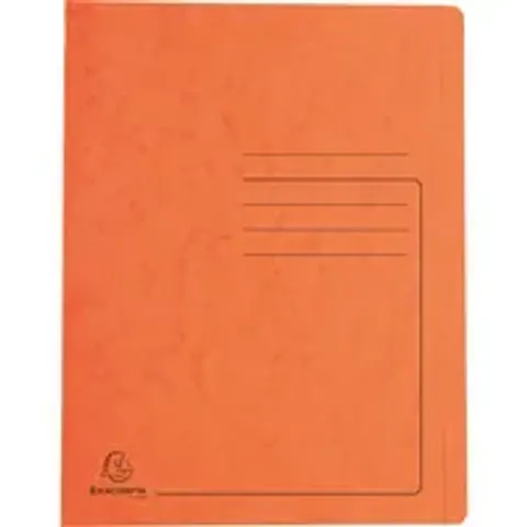 EXACOMPTA Schnellhefter, DIN A4, Karton, orange – Bild 2