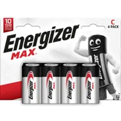 Energizer® Batterie Max® C/Baby 4 St./Pack. – Bild 2
