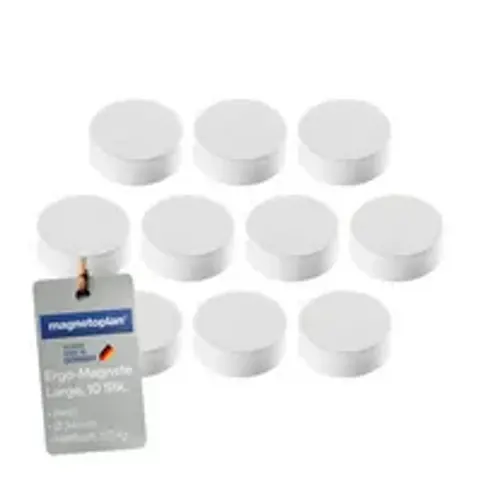 magnetoplan Ergo-Magnete , Large, , weiss – Bild 2