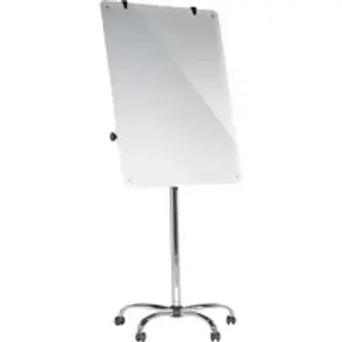 Bi-Office Glas-Flipchart, mobil, magnethaftend – Bild 2
