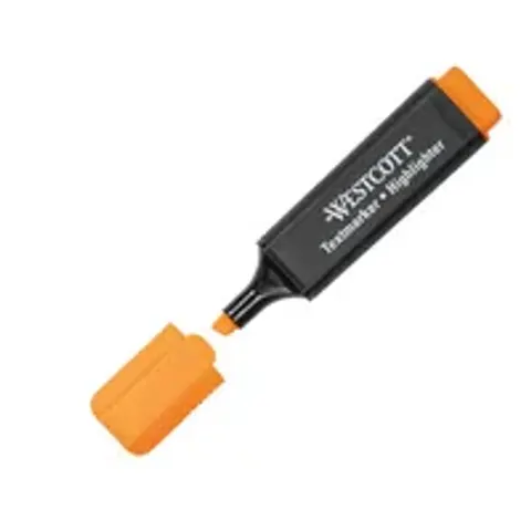 WESTCOTT Textmarker Orange – Bild 2