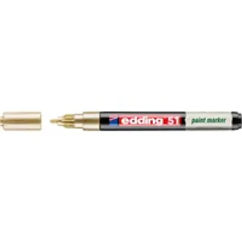 edding Lackmarker 51 Gold – Bild 2