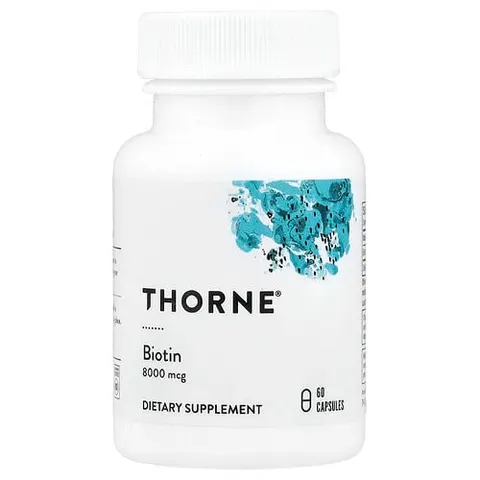 Thorne Research, Biotin-8, 60 Capsules – image 2