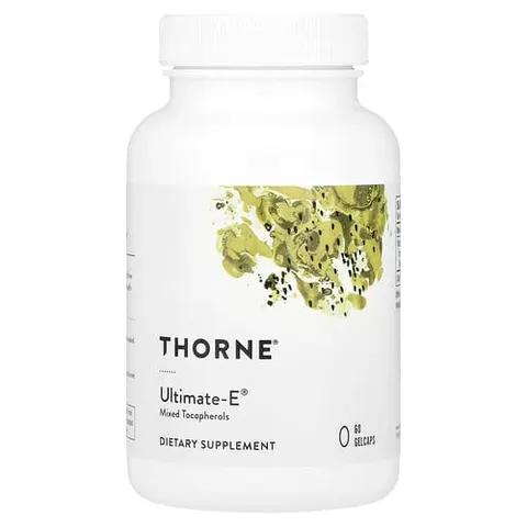Thorne Research, Ultimate-E, 60 Gelcaps – image 2