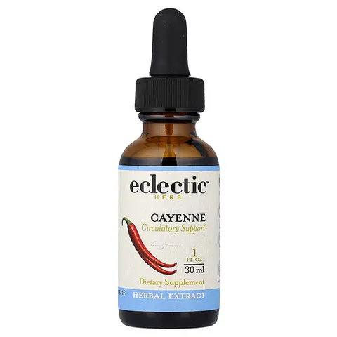 Eclectic Herb, Cayenne Extract, 1 fl oz (30 ml) – image 2
