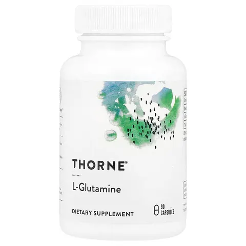 Thorne Research, L-Glutamine, 90 Capsules – image 2