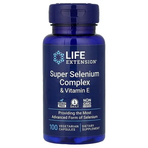 Life Extension, Super Selenium Complex & Vitamin E, 100 Vegetarian Capsules – image 2