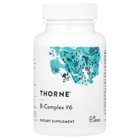 Thorne Research, B-Complex #6, 60 Capsules – image 2