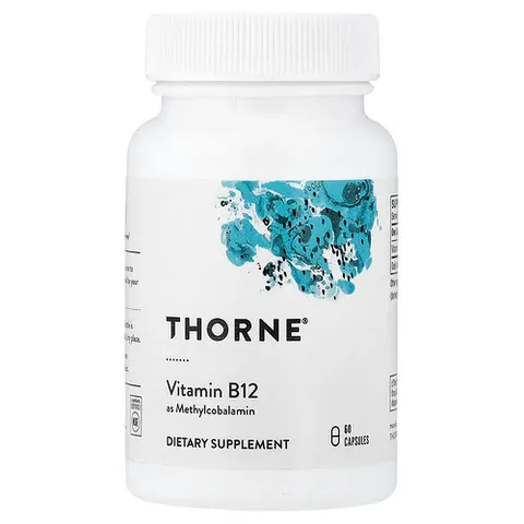 Thorne Research, Methylcobalamin, 60 Capsules – image 2