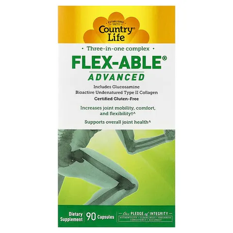 Country Life, Three-In-One Complex, Flex-Able Advanced, 90 Capsules – image 2