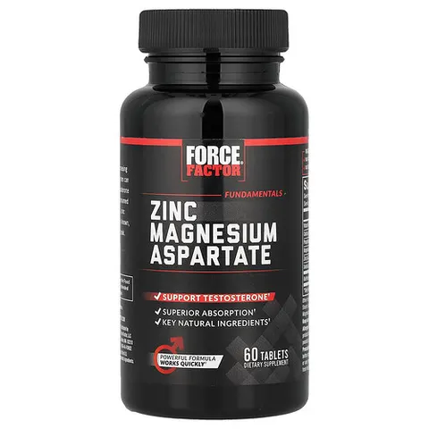 Force Factor, Zinc Magnesium Aspartate, 60 Tablets – image 2
