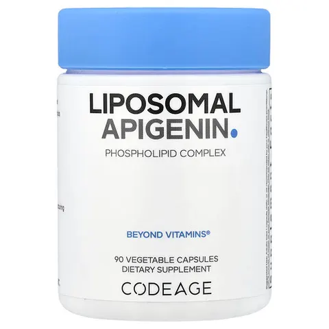 Codeage, Liposomal, Apigenin, Non-GMO, Vegan, 90 Capsules – image 2