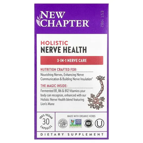 Chapter, Holistic Nerve Health, 30 Capsules – image 2