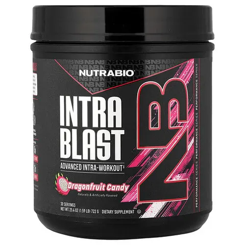 NutraBio Intra Blast 30 Servings Dragon Fruit – image 2