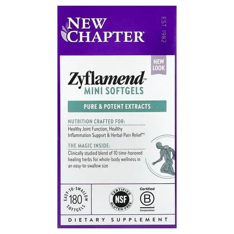 Chapter, Zyflamend, 180 Mini Softgels – image 2