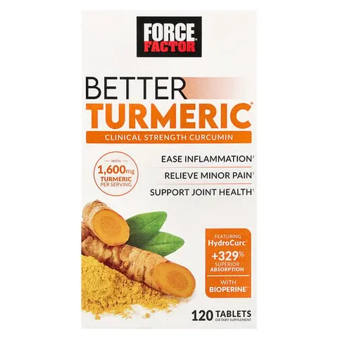 Force Factor, Better Turmeric, 120 Tablets – image 2