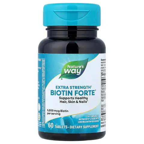 Nature's Way, Biotin Forte, 60 Tablets – image 2