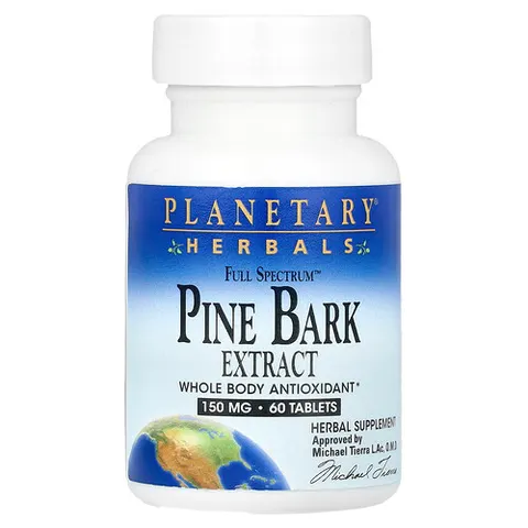 Planetary Herbals, Full Spectrum Pine Bark Extract, 150 mg, 60 Tablets – image 2