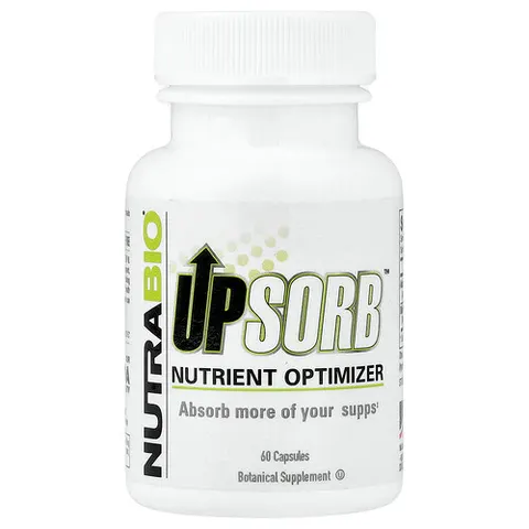 NutraBio, UpSorb, 60 Capsules – image 2