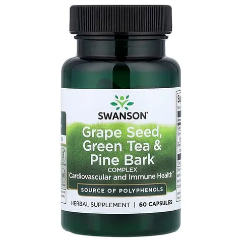 Grape Seed, Green Tea & Pine Bark Complex - 60 caps – image 2