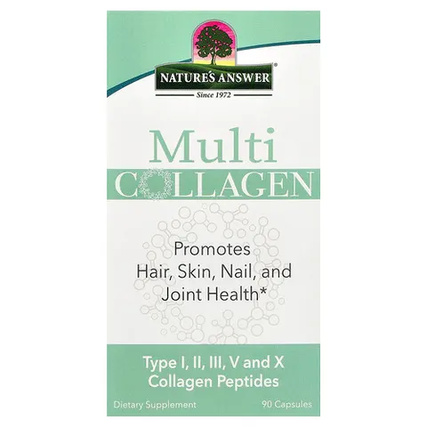 Nature's Answer, Multi Collagen, 90 Capsules – image 2