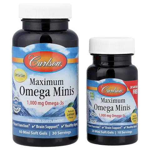 Maximum Omega Minis - 60 + 20 softgels – image 2