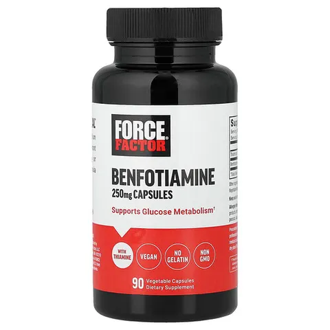 Force Factor, Benfotiamine, 250 mg, 90 Vegetable Capsules – image 2