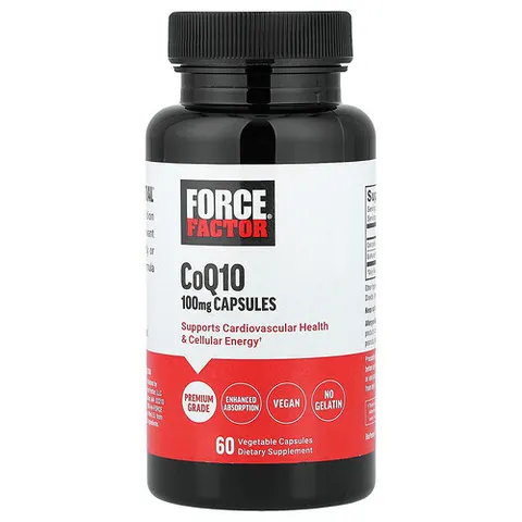 Force Factor, CoQ10, 100 mg, 60 Vegetable Capsules – image 2