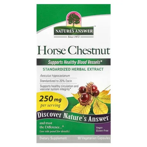 Nature'S Answer Horsechestnut Seed Standardized - 90 Vcaps – image 2